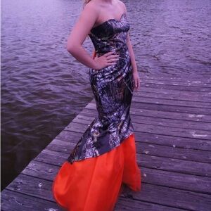Hunter Camouflage prom dress